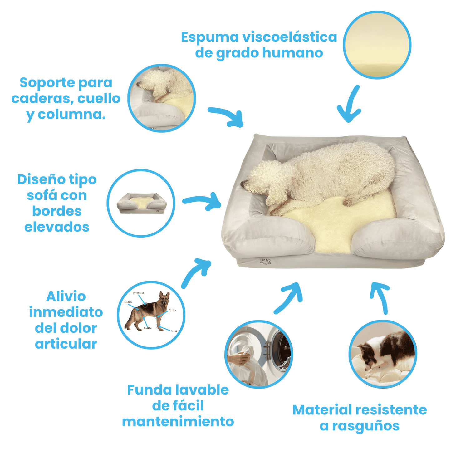 Cama Ortopedica Puff