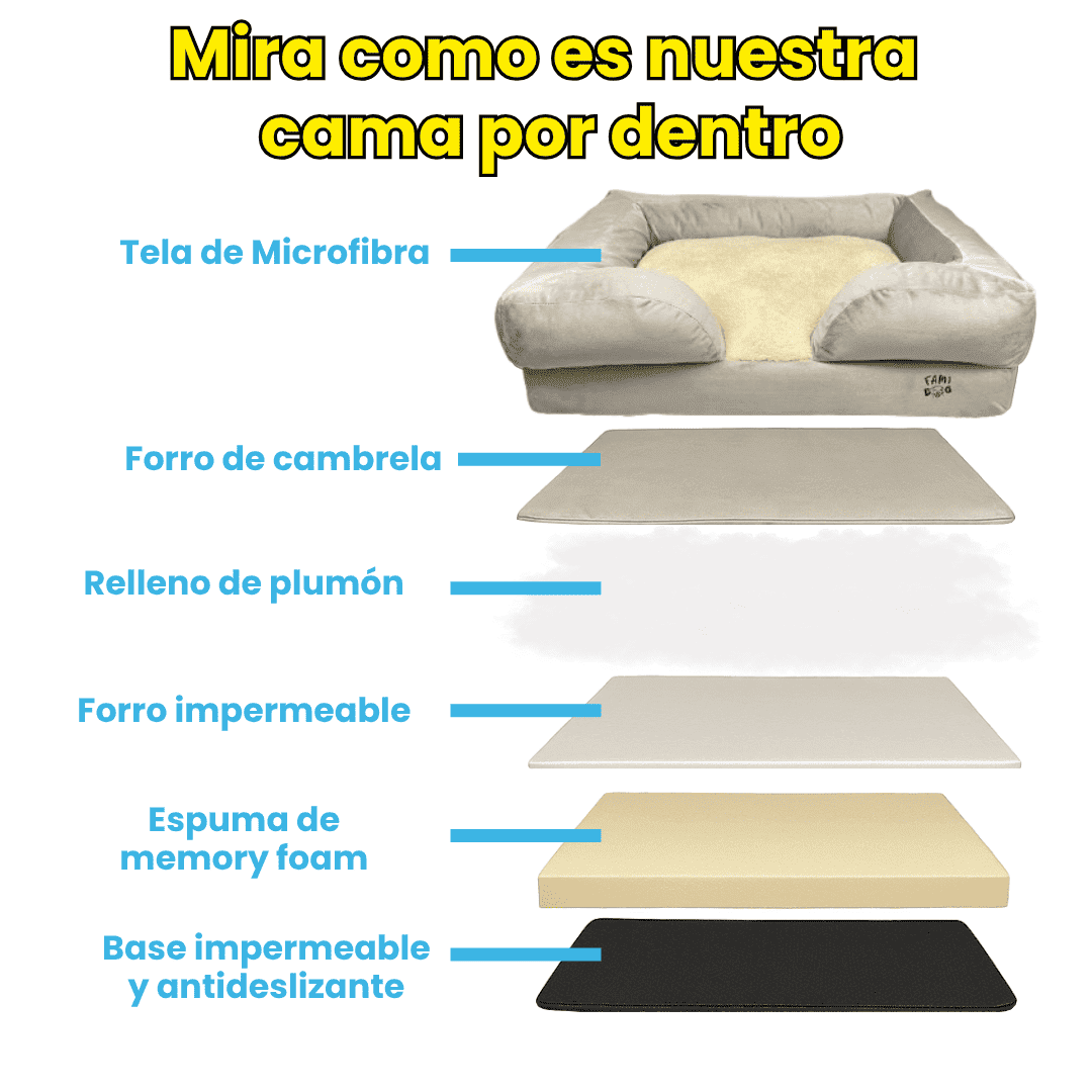 Cama Ortopedica Puff