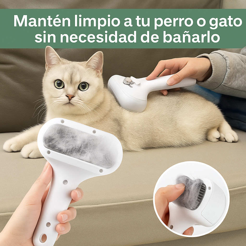 Cepillo Vapor Pet