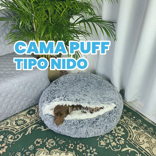 Cama Puff tipo nido®️
