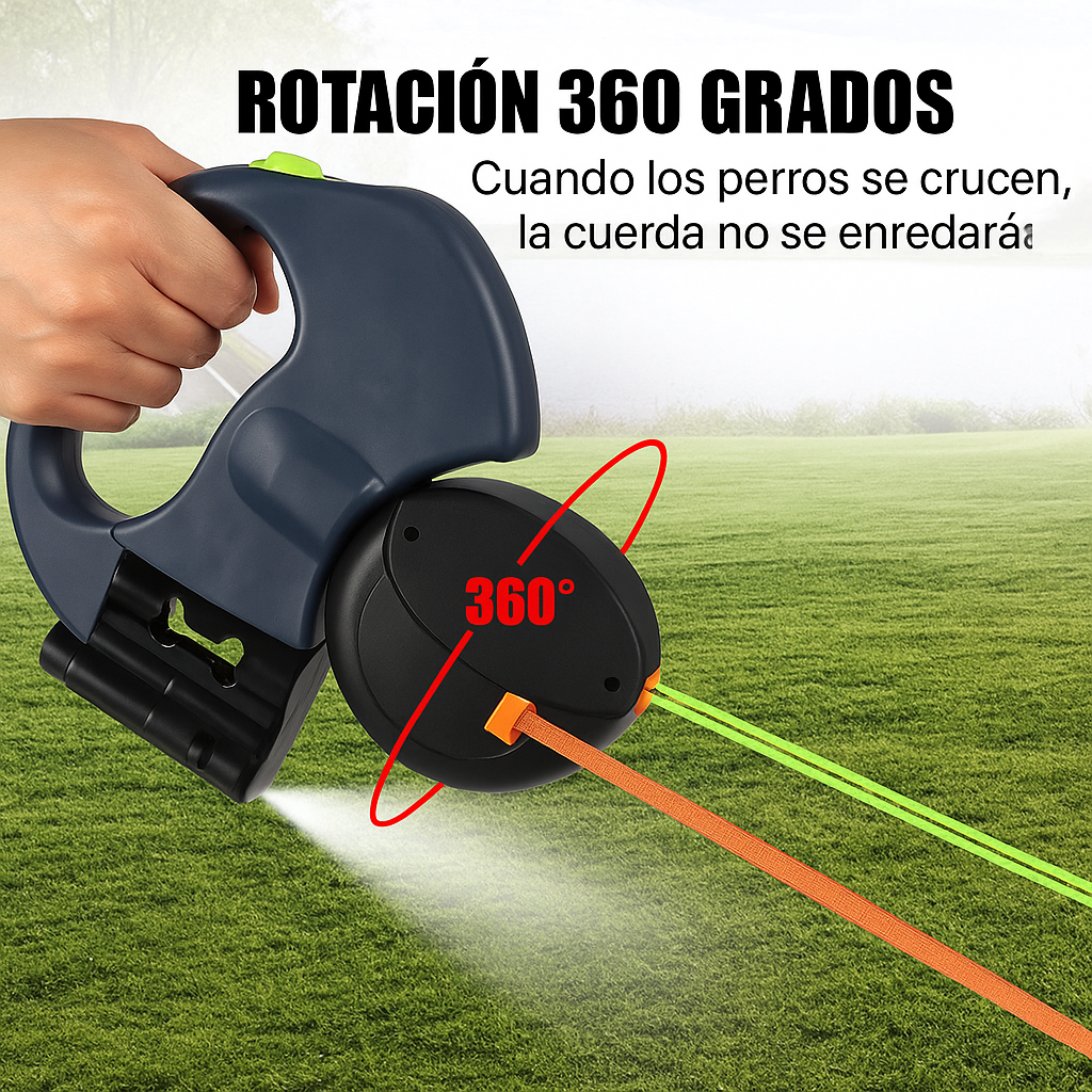 Correa doble antienredos 360