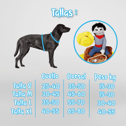 Disfraz de Halloween para perros
